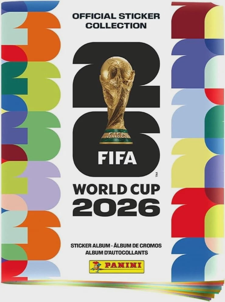 2026 Panini FIFA World Cup Soccer Sticker Hardcover Album