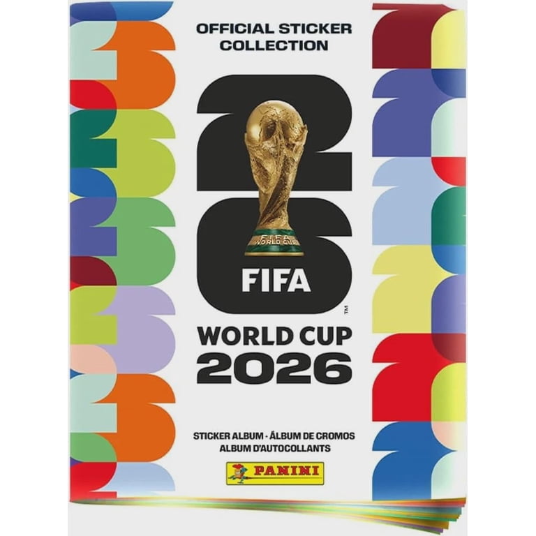 2026 Panini FIFA World Cup Soccer Sticker Hardcover Album