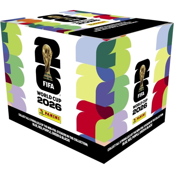26 PANINI FIFA WORLD CUP SOCCER STICKERS 50CT BOX