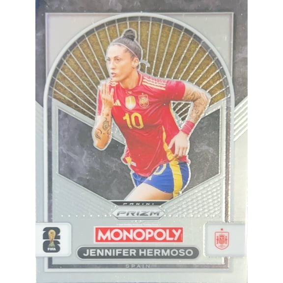 2026 Panini Monopoly Prizm FIFA World Cup 26 Silver #98 Jennifer Hermoso Soccer Card Spain