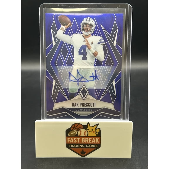 2026 Panini Phoenix Football Dak Prescott #29 Purple /49