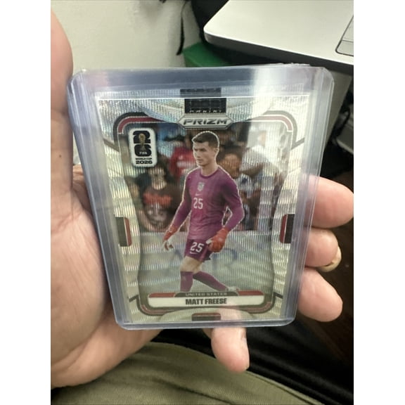 2026 Panini Prizm FIFA World Cup Silver Wave Matt Freese USA #439