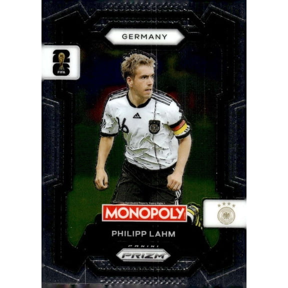 2026 Panini Prizm Monopoly FIFA World Cup #61 Philipp Lahm Germany  Soccer Futbol Base Trading Card