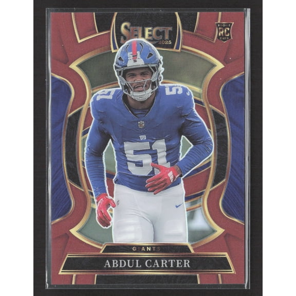 2026 Panini Select Prizm Abdul Carter #95 Concourse /129 RC