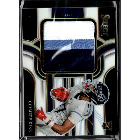 2026 Panini Select Prizm Chimere Dike #JRSW-CDE RC Jumbo Rookie Swatch