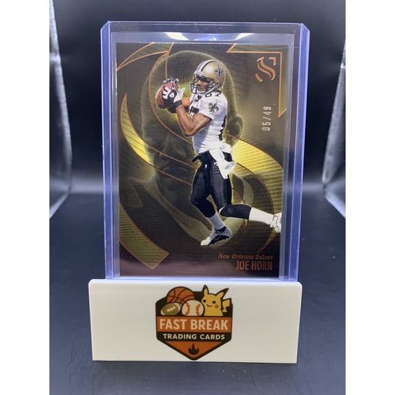 2026 Panini Silhouette Football Joe Horn New Orleans Saints Bronze Foil #74 #/49