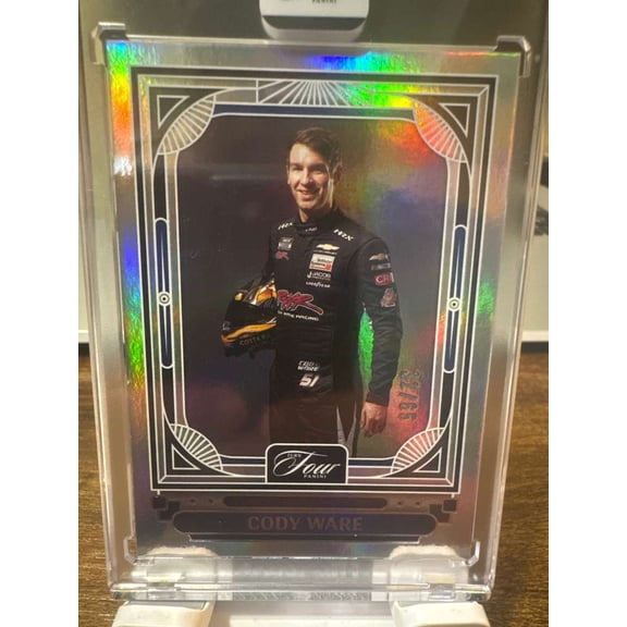 2026 Panini Turn Four Racing Cody Ware Rick Ware Racing #58 /65 Near Mint or Better Rick Ware Racing NASCAR Racing Trading Card