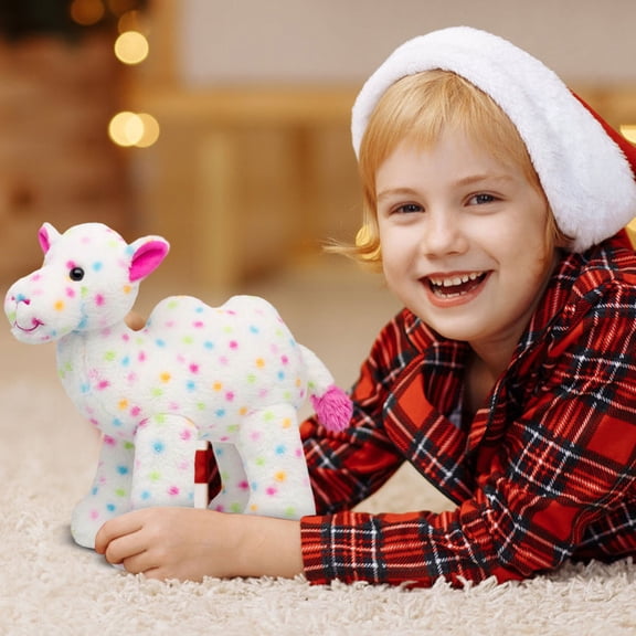 2026 Pink Frosted Animal Camel Plush Toy Camel Plush Doll Super Soft & Huggable Camel Stuffed Plush Ideal for Birthday,Easter Collections