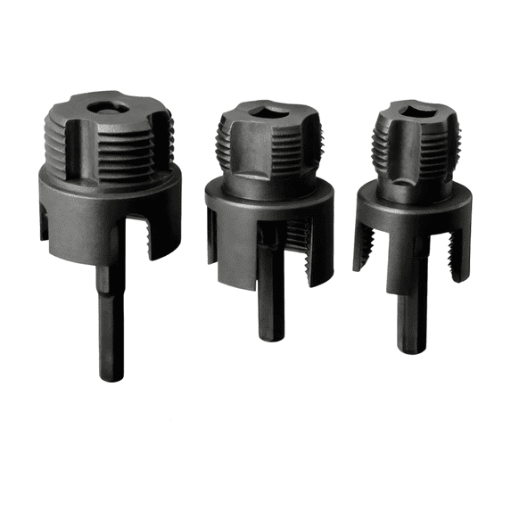 2026 Pipe Tapping & Threading Tool, Carbon Steel Dual-Function Internal & External Threader for PVC Pipes, Pipe Taps