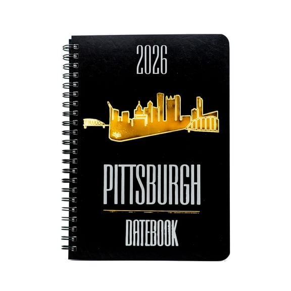 2026 Pittsburgh, Pennsylvania Datebook & City Planner Resource Guide with Daily, Weekly & Monthly Views 3 Year Reference Calendar Multi Purpose Travel Notebook Guide & Adventure Diary