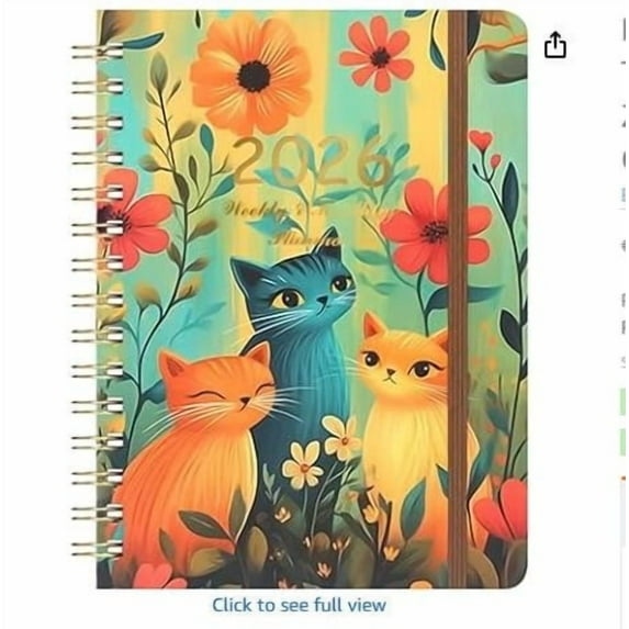 2026 Planner 2026 Calendar Planner 2026 Weekly And Monthly, Jan-Dec 2026 Double Coil Planner With Tabs For Professional Schedule Management