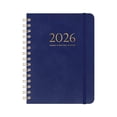 thumbnail image 1 of 2026 Planner,2026 Planner Weekly and Monthly Schedule Book,Daily Plan Book,Hardcover Notebook Creative Notepad,Time Management Handbook,Hourly Schedules,Top Priorities Items and To Do List(Navy Blue), 1 of 9