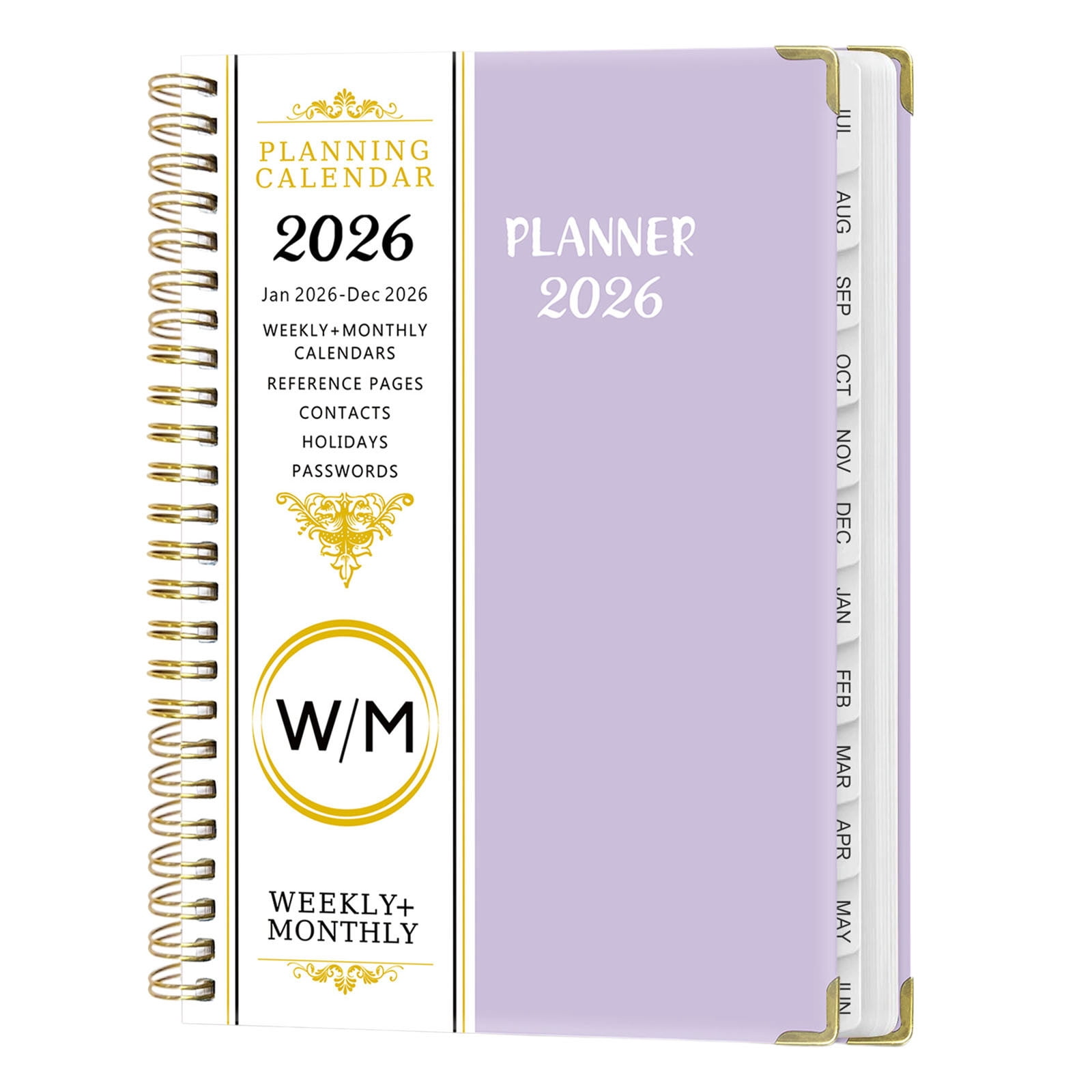 2024 Pocket Planner Refill - Weekly & Monthly Pages From Jan-Dec 2024, 3.75x6.75 Inches, 6-Hole For A6 Binders (Blue Ocean)