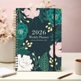thumbnail image 1 of 2026 Planner A5 Schedule Notebook with Dividers - Spiral Coil Binding for Office, Home Organization, Goal Tracking(B), 1 of 6