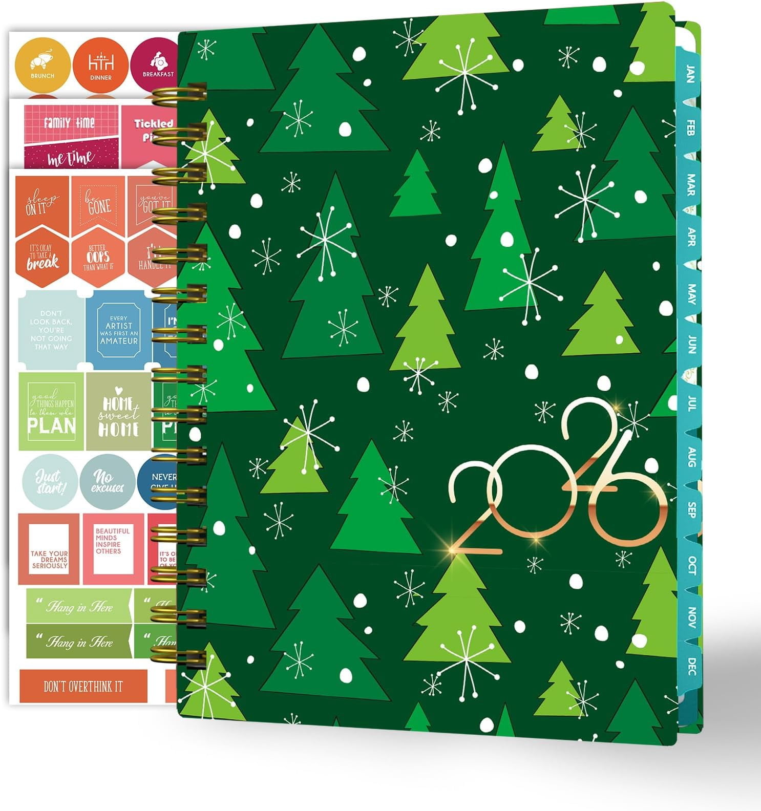 2026 Planner, Daily Weekly Monthly Planner, 2026 Calendar Planner (Jan ...