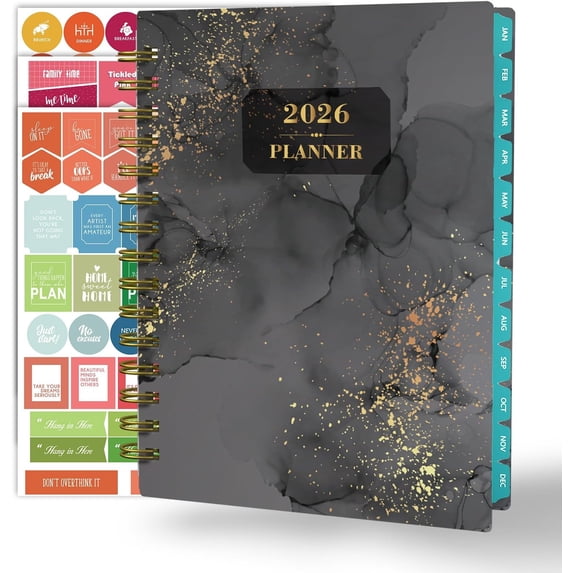 2026 Planner, Daily Weekly Monthly Planner, 2026 Calendar Planner (Jan ...
