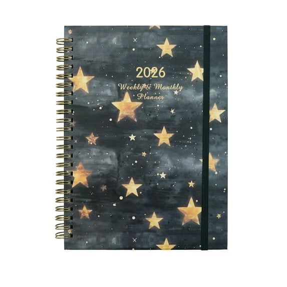 2026 Planner Hard Cover Calendar Planner Schedule Notebook Journaling Notebooks For Students And Daily Journaling