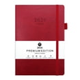 thumbnail image 1 of 2026 Planner - Planner 2026, 2026 Weekly Monthly Planner, Jan.2026 - Dec.2026, 5.71'' x 8.46'', Thick Paper, Leather Cover, Pen Holder, Back Pocket, Bookmarks, Perfect Daily Organizer -red, 1 of 6