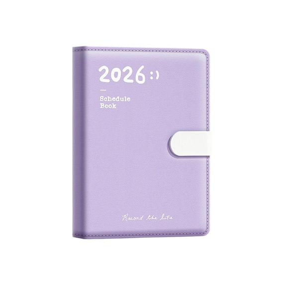 2026 Planner - Weekly & Monthly Daily Planner, 8.2'' x 5.7'' Planner 2026-2027, Agenda with Thick Paper & Magnetic Closure - A5 Notebook for School Supplies, Students & Professionals