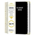 thumbnail image 1 of 2026 Planner, Weekly ＆ Monthly Planner 2026, Jan 2026 – Dec 2026, 6.2" x 8.5", 12 Monthly Tabs, Thick Paper, Spiral Wirebound, Inner Pocket, A5, 1 of 7