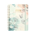 thumbnail image 1 of 2026 Hardcover Planner for Women - 6.3"x8.5" Weekly Monthly Spiral Planner with Tabs, Inner Pockets (Jan-Dec 2026), 1 of 8