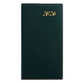 thumbnail image 1 of 2026 Pocket Planner/Calendar, Pocket Planner 2026, 2026 Calendar Weekly and Monthly from January 2026 - December 2026, Ideal for Work & Home, PU Leather Hardcover, 1 Pcs, 7.09x3.86", 1 of 9