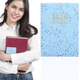 thumbnail image 1 of 2026 Pocket Planner Mini Weekly Planners 3" x 4" Dazzling Blue Leather 2026 Pocket Notepad Daily Schedule Calendar Planner, 1 of 9