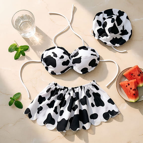2026 Porch Goose Outfit Comfortable Cat Matching Couple Outfit With Goose Cow Print Design Cute Animal For Birthday Party Photo Shoot Daily Wear Holiday Halloween