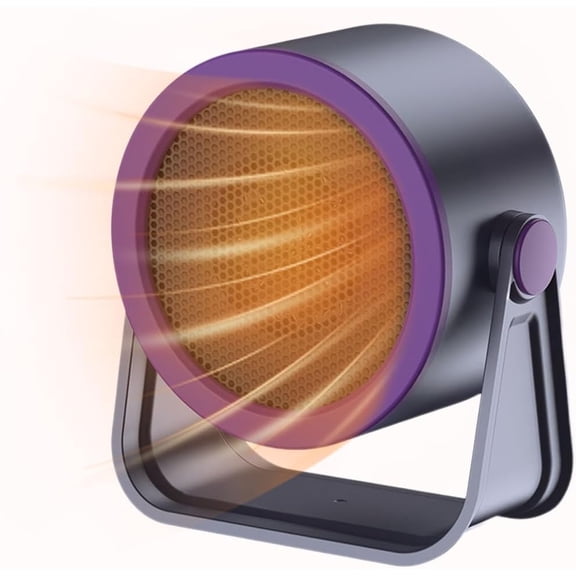 2026 Portable Heater – Outdoor & Desktop Mini Radiator, 3S Fast Heating PTC Ceramic Heater for Garage, Patio, Workshop & Indoor Use