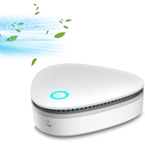 2026 Portable Odor Remover Machine, Odor Remover Machine for Smoke Smell, Rechargeable 1800mAh Mini Deodorizing Machine for Car, Closet, Refrigerator, Shoe Cabinet, Office & Small Spaces