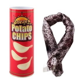 2026 Prank SnakeToy, Spring Snake In A Potato Chip Can, Jump Scare Trick Snake, Funny Gag Gift For Adults Friends, Holiday April Fools Day Party Prank Red
