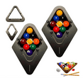 thumbnail image 1 of 2026 Precision-Engineered Professional Billiard Rack System That Eliminates Gaps, Eliminates Gaps & Delivers Perfect Racks - Ideal for Tournament Play & Pool Halls for 8-Ball - 2Pcs(9-Ball Pro), 1 of 9