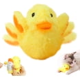 thumbnail image 1 of Cat Toy - Rechargeable Flapping Duck with Catnip, Touch-Activated Chirping Sound, Fluttering Wings Interactive Plush, Kitten Kicker Toy for All Breeds(1Pcs, B), 1 of 9