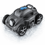 [2026 Release]Cordless Robotic Pool Cleaner for Above Ground Pools, Automatic Pool Vacuum with Self-Parking for Flat Inground Pools