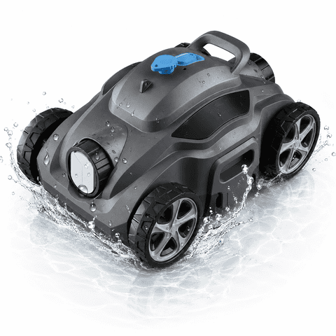 [2026 Release]Cordless Robotic Pool Cleaner for Above Ground Pools, Automatic Pool Vacuum with Self-Parking for Flat Inground Pools