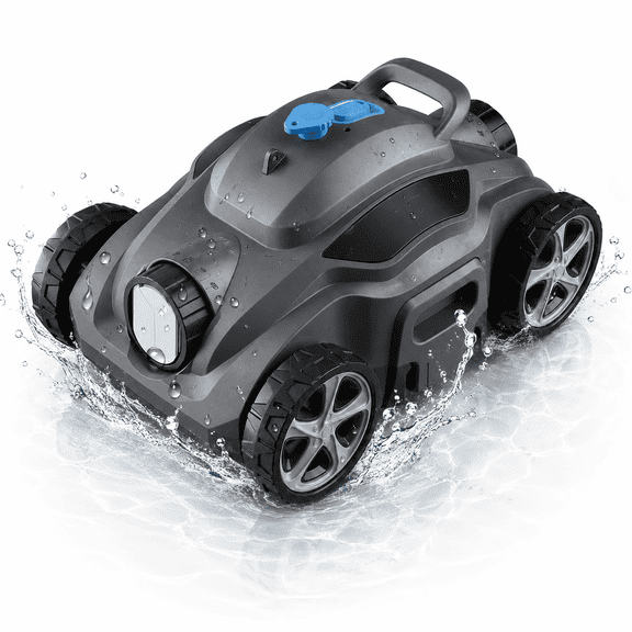 [2026 Release]Cordless Robotic Pool Cleaner for Above Ground Pools, Automatic Pool Vacuum with Self-Parking for Flat Inground Pools