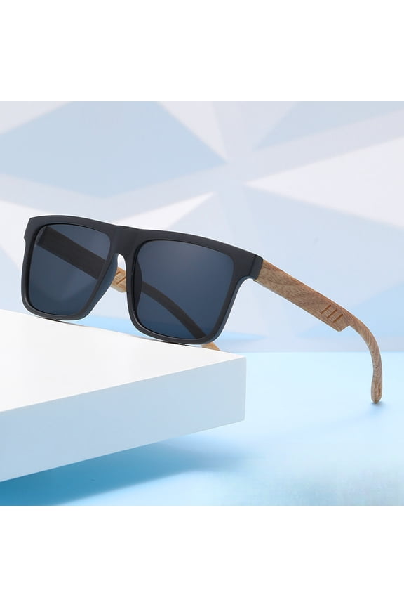 2026 Retro UV-Protective Bamboo and Wood Sunglasses for Men, Trendy Fashionable Sunshade Sunglasses for Women
