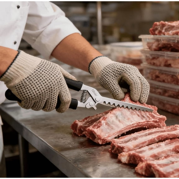 2026 Ribs Membrane Removal Tool- 300g BBQ Rib Skinner With Ergonomic Handle, Ribb Prep Membrane Remover | Heat-Resistant Gadget, Membranee Remove BBQ Utensils