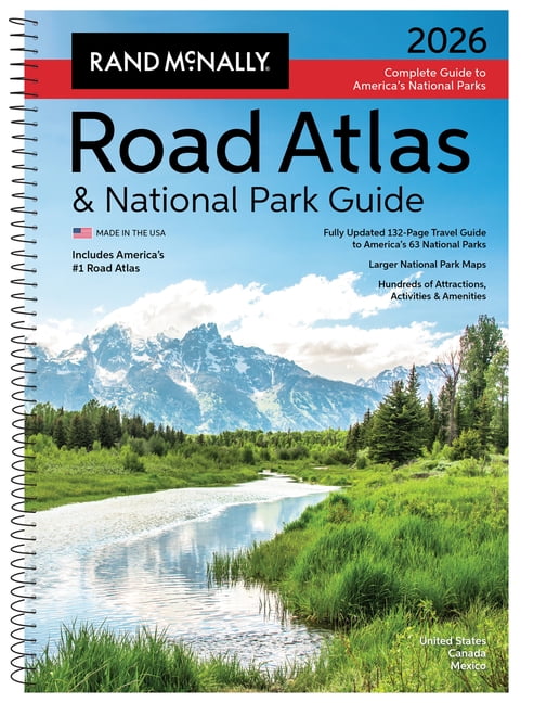 2026 Rand McNally Road Atlas & National Park Guide, (Paperback)