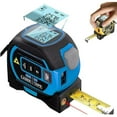thumbnail image 1 of 2026 The Ruler 3-in-1 Measuring Tape, Tools Tape Measure, 3 in 1 Rangefinder with Led Display, Digital Tape Measure with Cross Line, AutoLock, Measure Area, Volume, Pythagorean（40m）, 1 of 9