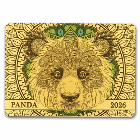 2026 Samoa 1/200 oz Gold Spirit Animals Collection: Panda