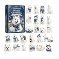 2026 Samoyed Advent Calendar, 24-Day Christmas Countdown with Acrylic ...