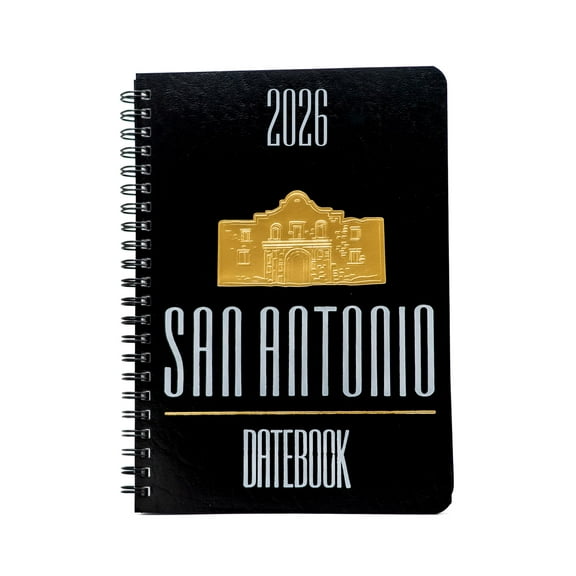 2026 San Antonio, Texas Datebook & City Planner  Resource Guide with Daily, Weekly & Monthly Views  3 Year Reference Calendar Multi Purpose Travel Notebook Guide & Adventure Diary