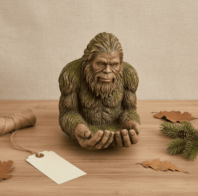 2026 Sasquatch Bird Feeder, Sasquatch Shaped Bird Butler, Whimsical Garden Statue Bird Feeder, Feeders Tree-Mounted Outdoor Resin Feeders, Gift for Birdwatchers Gardeners Backyard