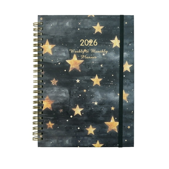 2026 Schedule Notebook Monthly Planner Daily Planner School Office Supplies