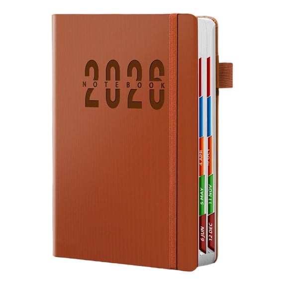 2026 Schedule Plan Book: One Page Per Day Daily Planner with Priority Task List & Time Slots | Clean Design Time Management Organizer for Work, Home, Study & Productivity