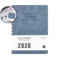 thumbnail image 1 of 2026 Schedule Planner A5 with Date Notes – Faux Leather Cover, 176 Sheets, Navy, 1 of 7