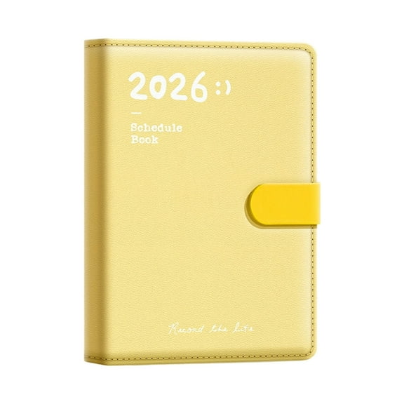 2026 Schedule Planner Daily Planner Multifunction Sections Travel Planning Journal Schedule Notebook For Smooth Writing