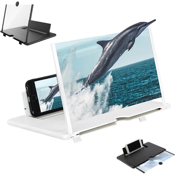 2026 Screen Magnifier for Cell Phone, 10/12/14/16/18 Inch Ultra HD Mobile Screen Magnifier, Lightweight and Foldable Phone Screen Magnifier, for Movies, Videos