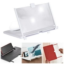 2026 Screen Magnifier for Cell Phone, HD Mobile Screen Magnifier Version Clear, Lightweight and Foldable Phone Screen Magnifier for Watching Movies Videos, Phone Screen Magnifier(White, 8.66 Inch)